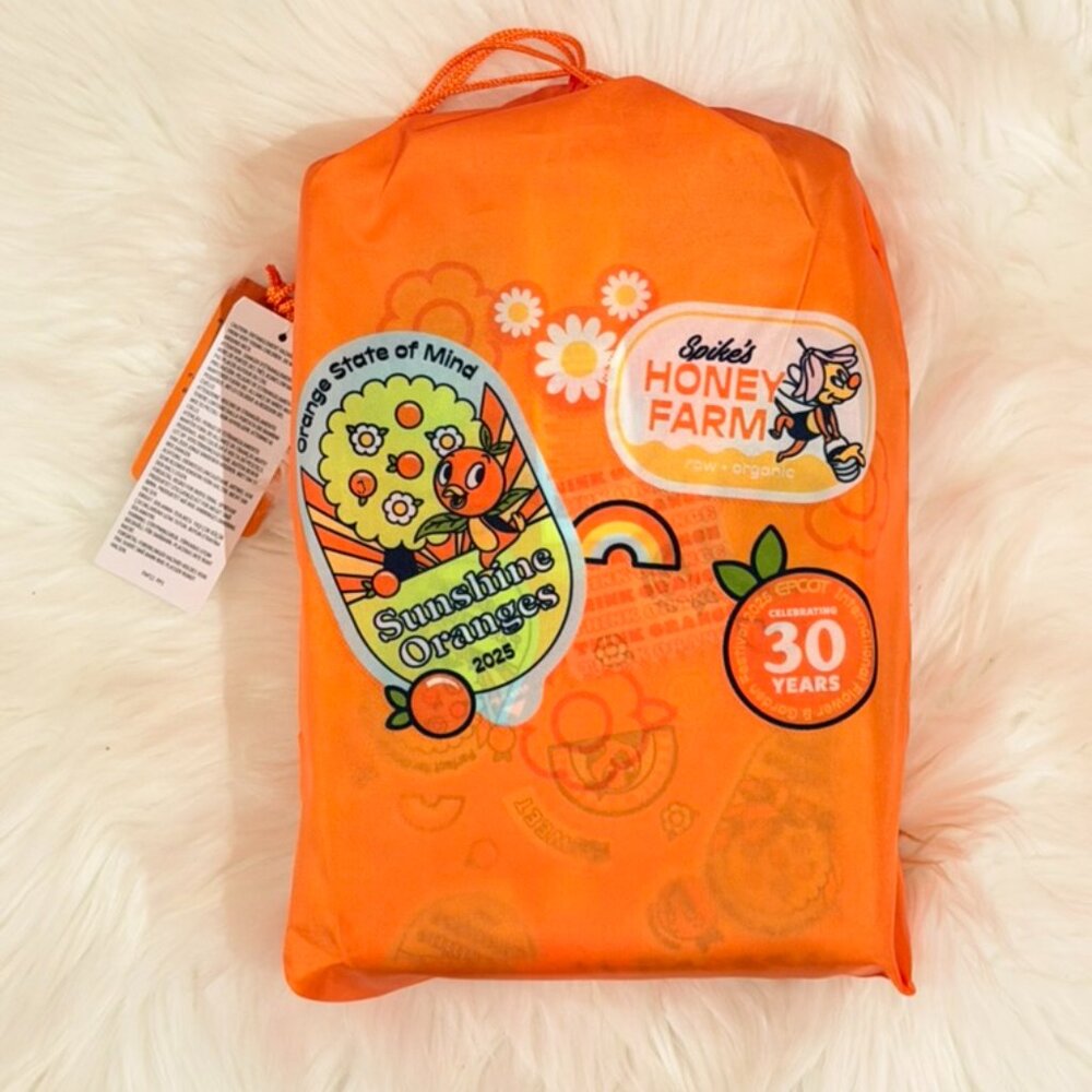 Disney Knee Pads Epcot Flower And Garden Orange Bird.